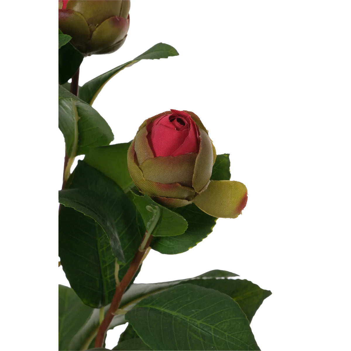 Camelia artificial de 61 cm, color ciclamen