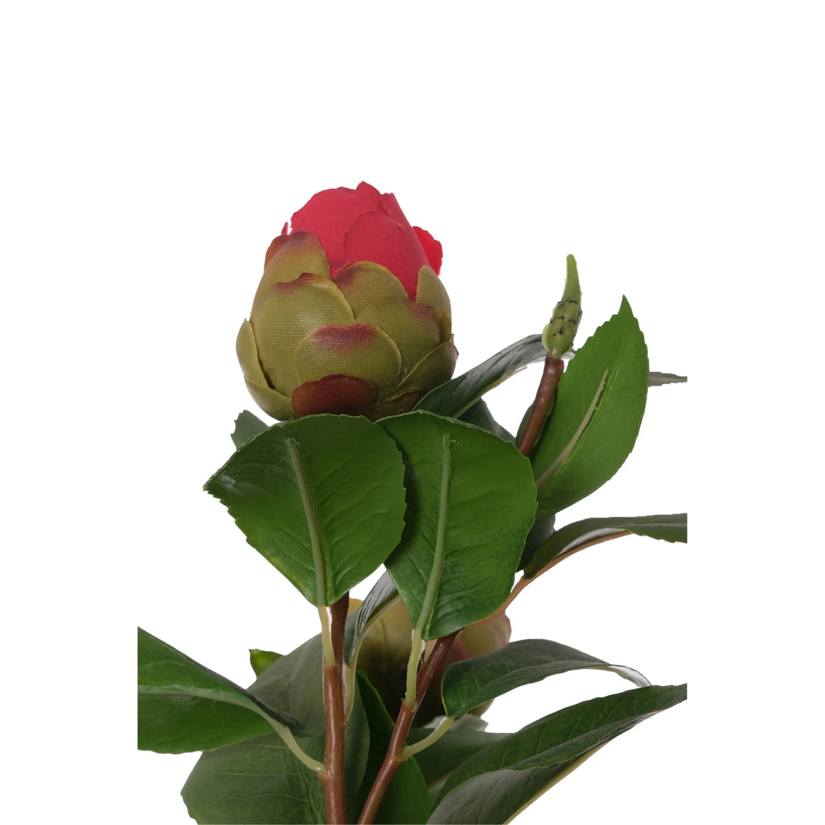 Camelia artificial de 61 cm, color ciclamen