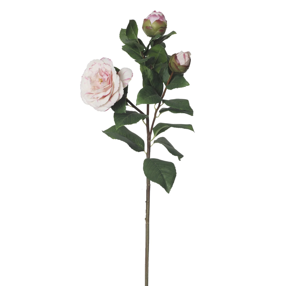 Camelia artificial de 61 cm, color rosa