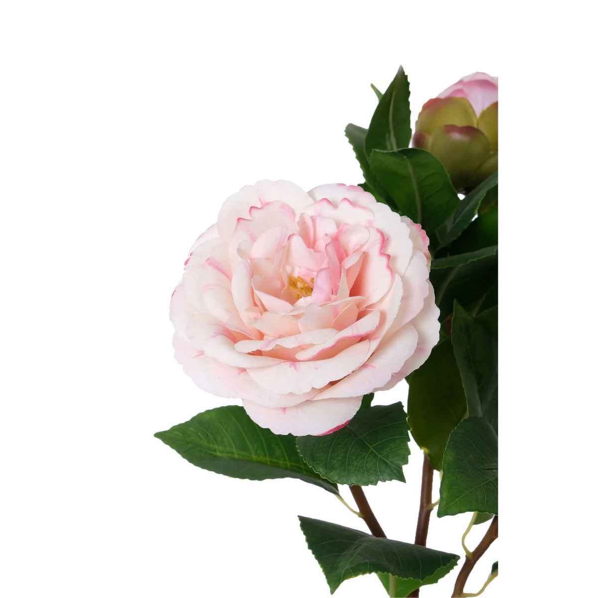 Camelia artificial de 61 cm, color rosa