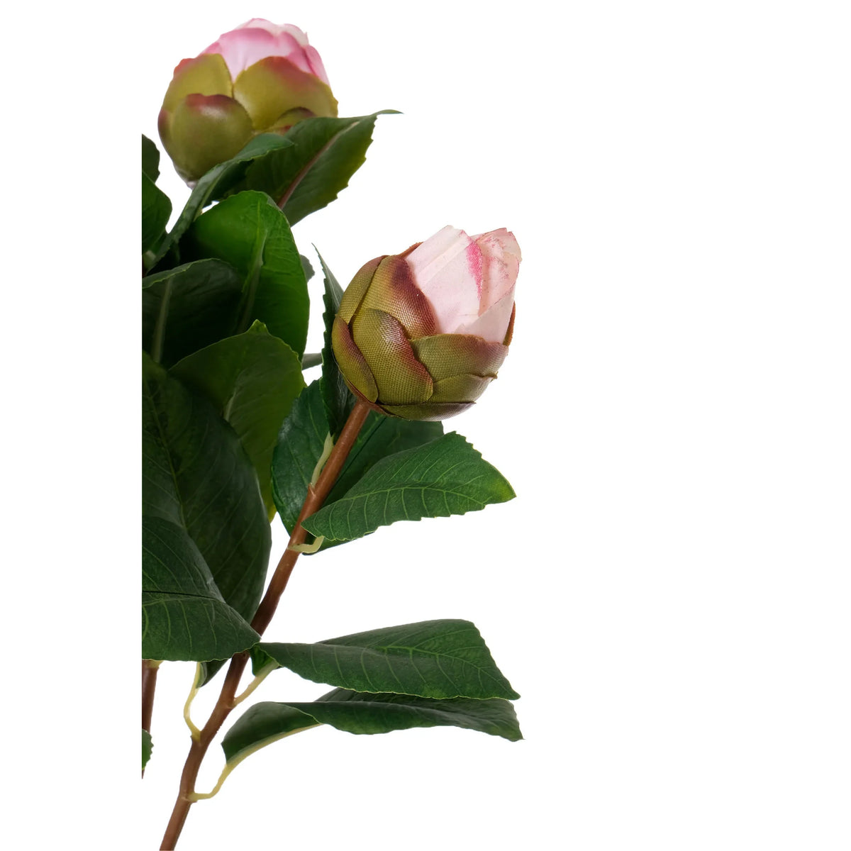 Camelia artificial de 61 cm, color rosa