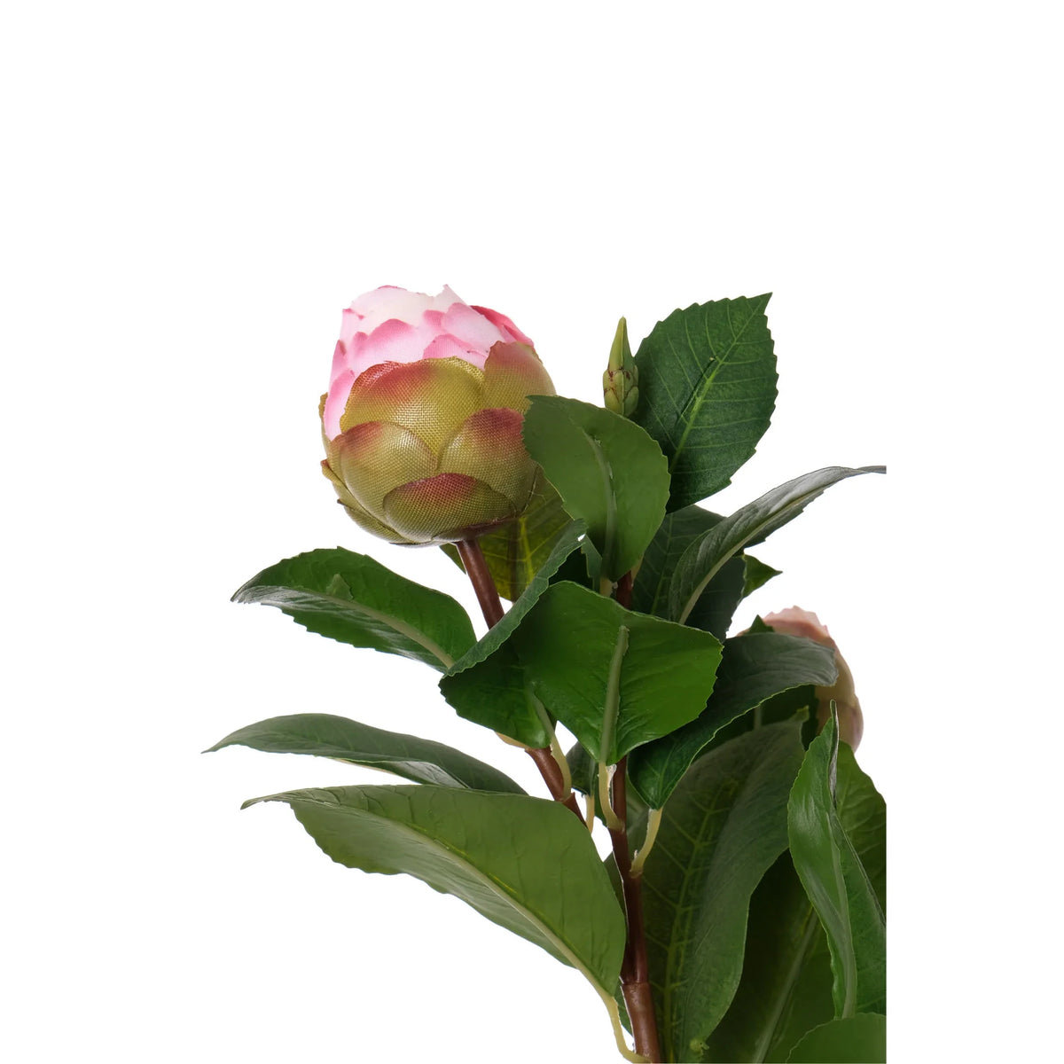 Camelia artificial de 61 cm, color rosa