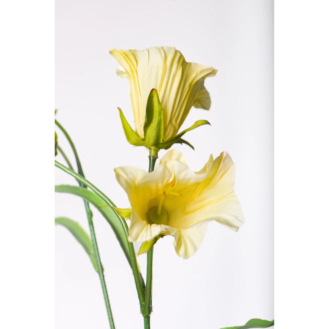 Campanilla artificial de 60 cm, color amarillo