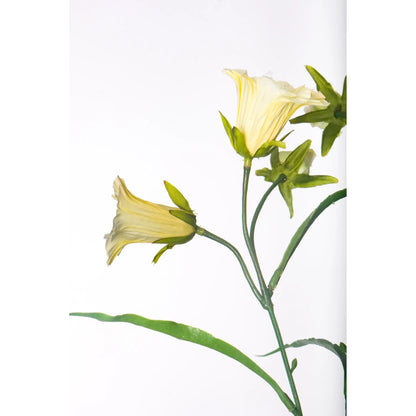 Campanilla artificial de 60 cm, color amarillo