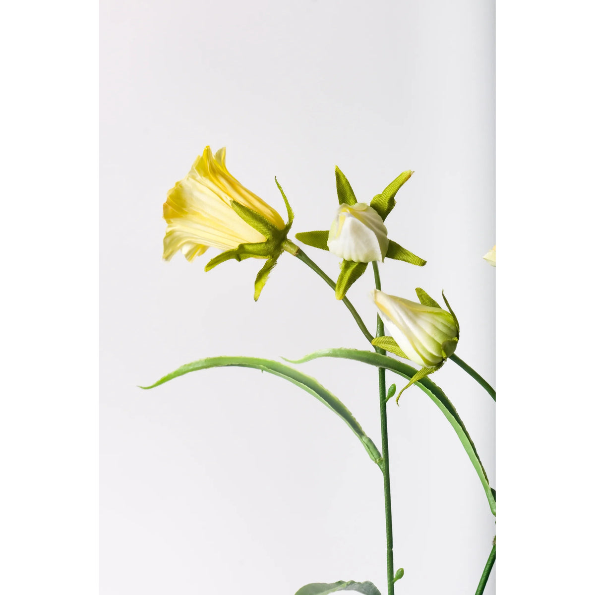Campanilla artificial de 60 cm, color amarillo