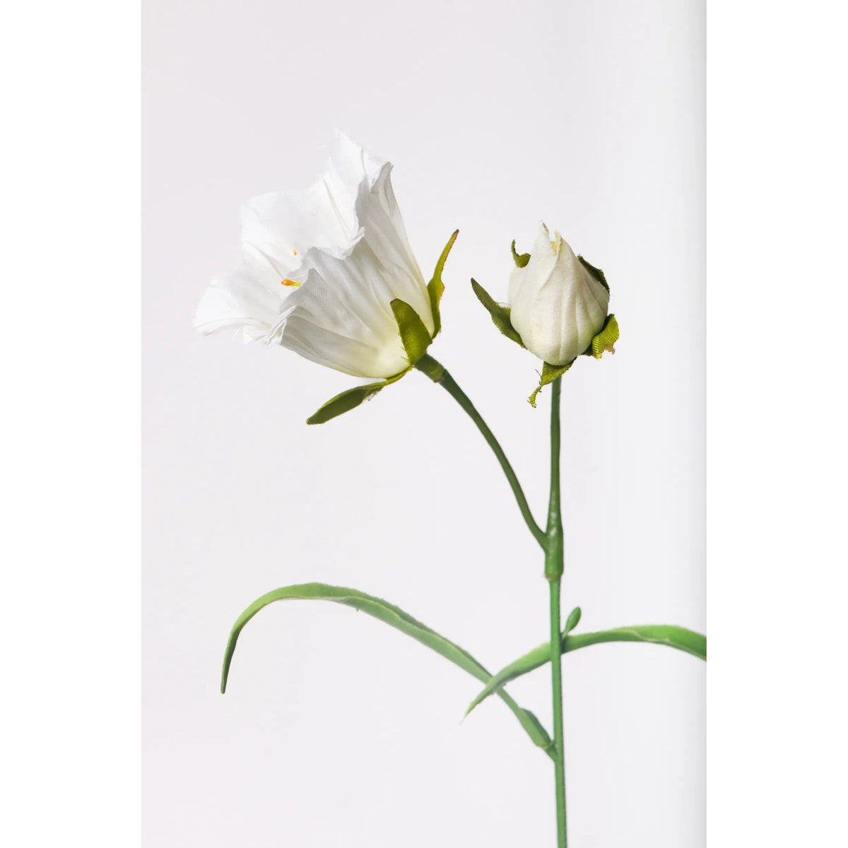 Campanilla artificial de 60 cm, color blanco