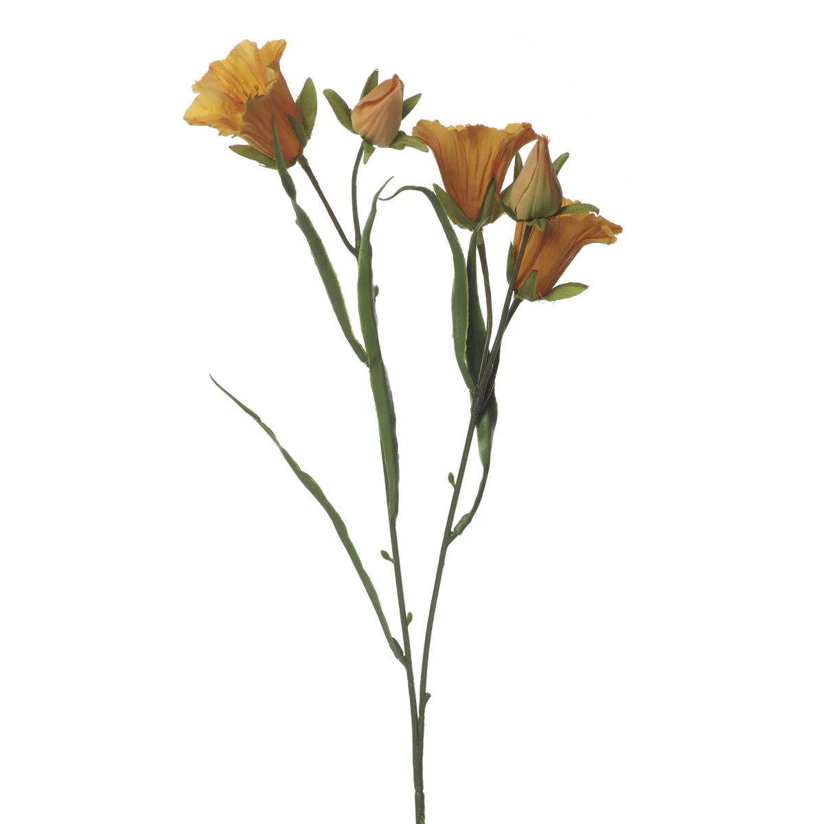 Campanilla artificial de 60 cm, color naranja