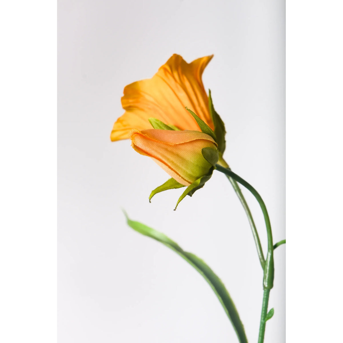 Campanilla artificial de 60 cm, color naranja