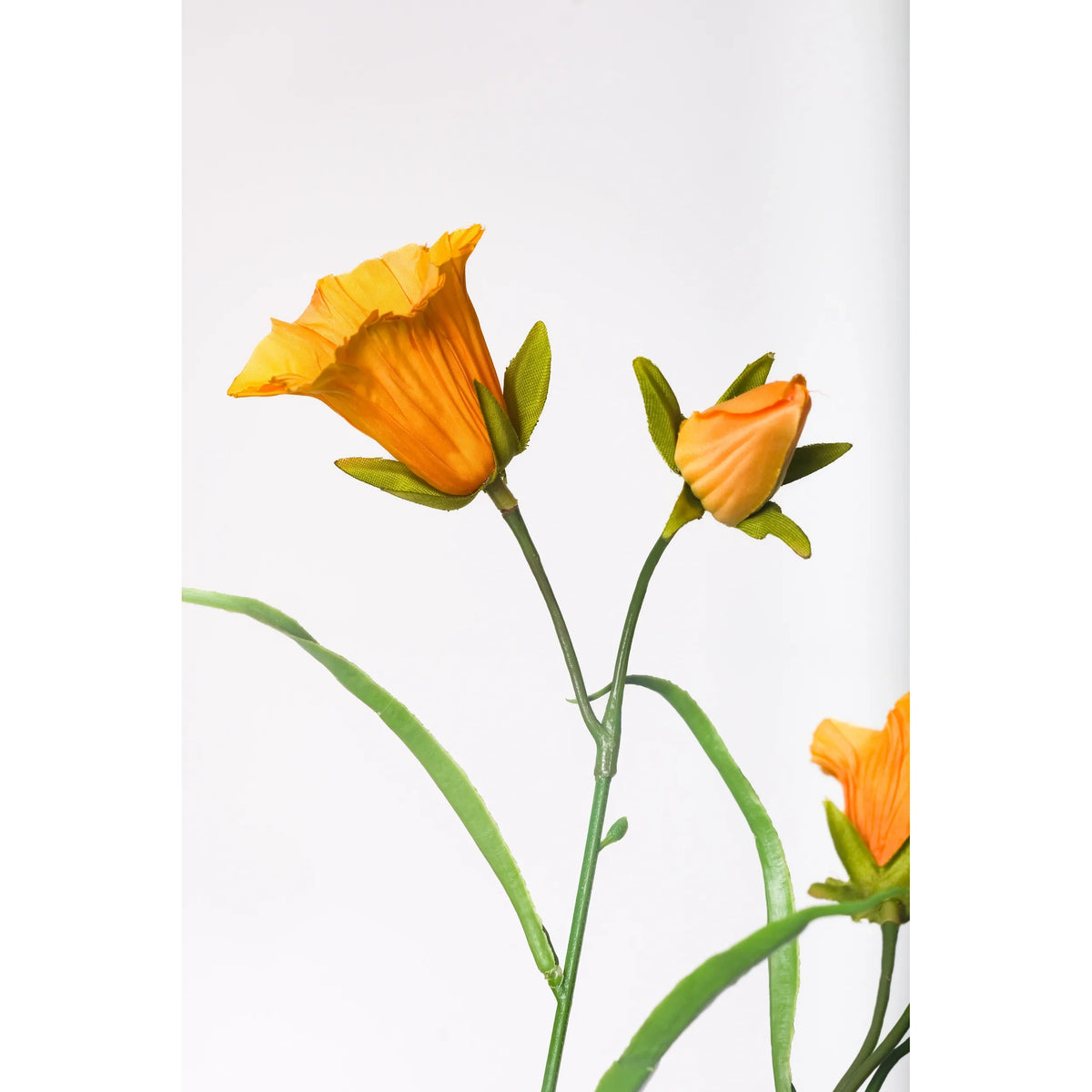 Campanilla artificial de 60 cm, color naranja