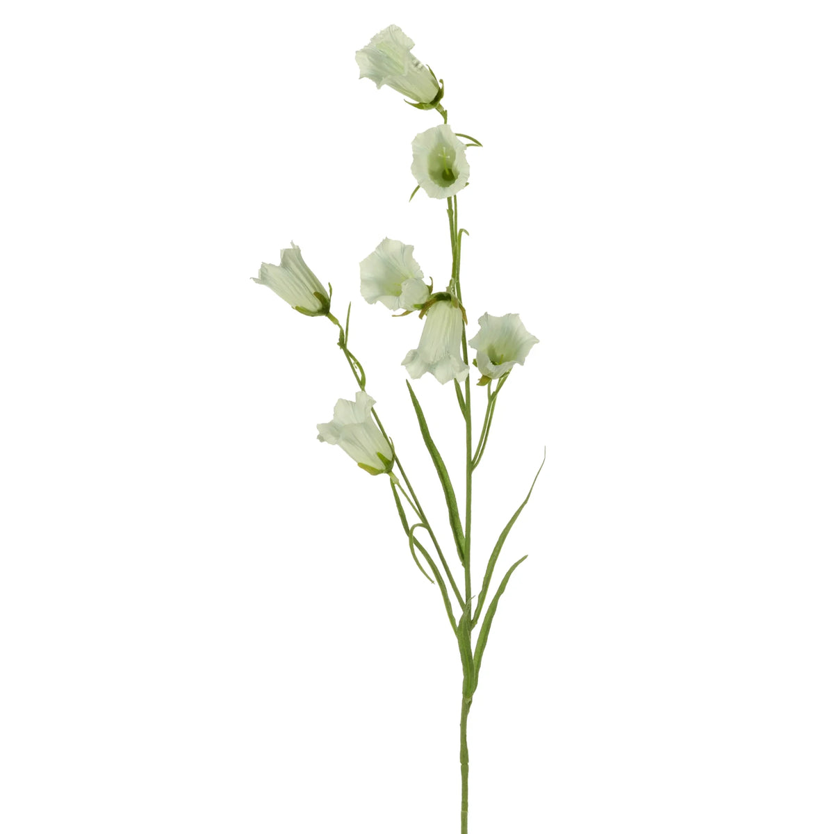 Campanilla artificial de 80 cm, color blanco