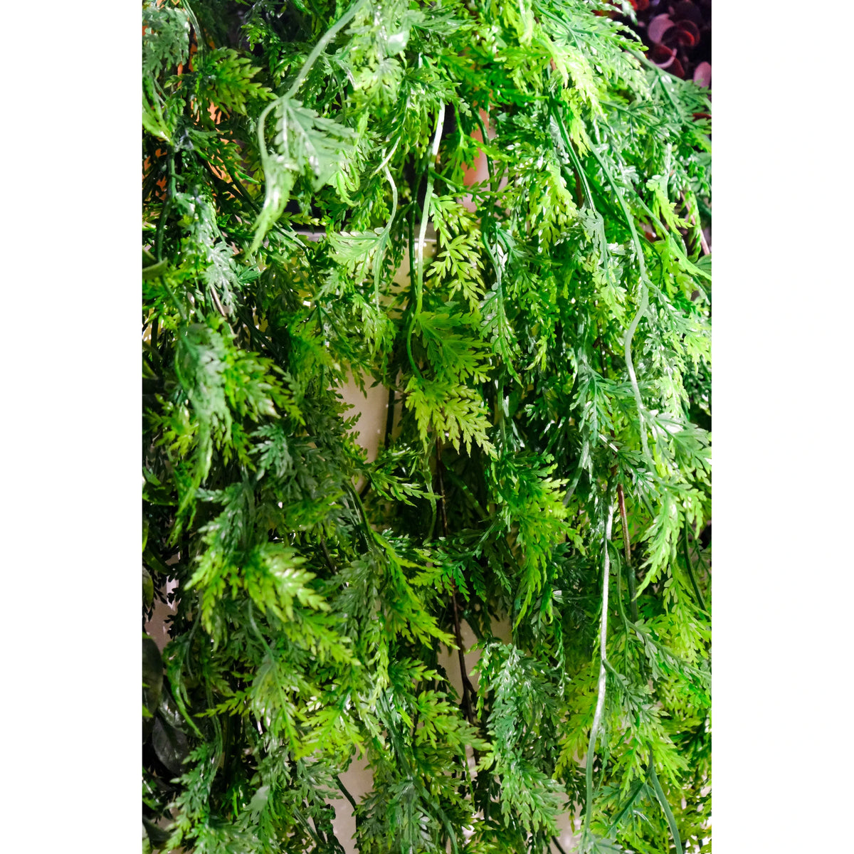 Ciprés artificial Colgante de 92 cm, color verde