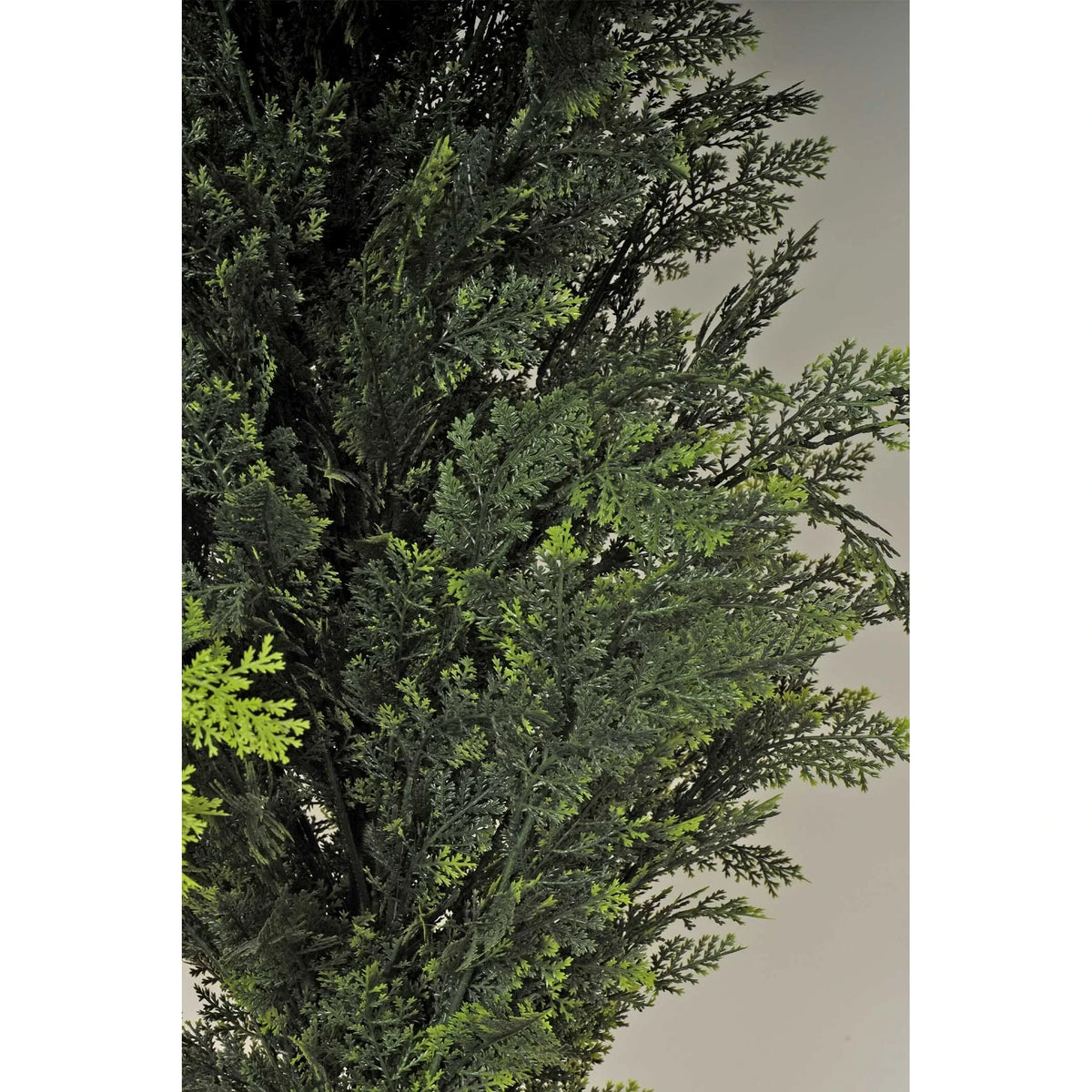 Ciprés Cedro artificial de 182 cm, color verde