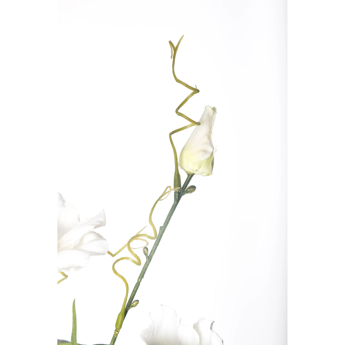 Clemátide artificial de 59 cm, color blanco