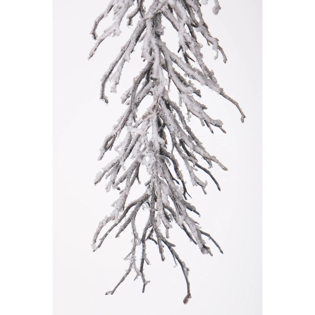 Colgante artificial Nevado de 60 cm, color blanco