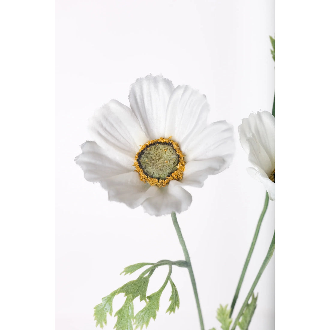 Cosmos artificial Blanco de 50 cm, color blanco