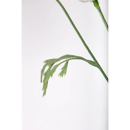 Cosmos artificial Blanco de 50 cm, color blanco