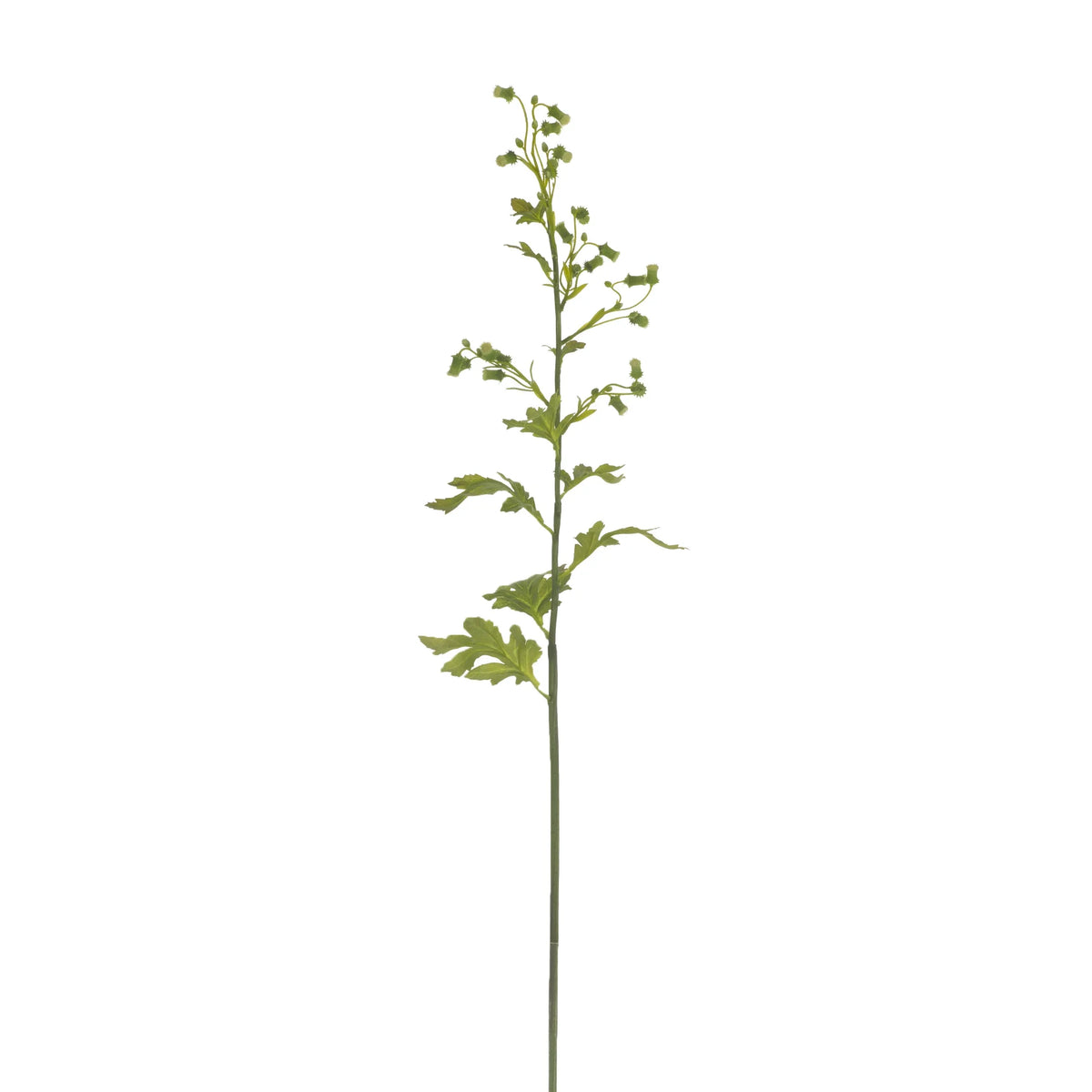 Cynara artificial de 84 cm, color blanco