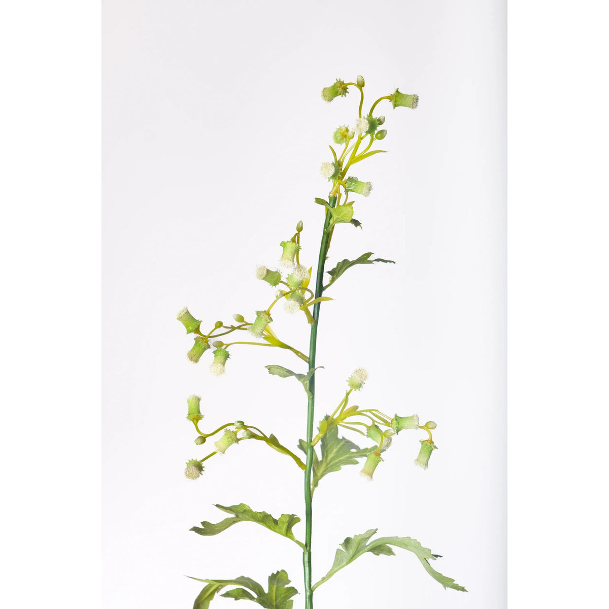 Cynara artificial de 84 cm, color blanco