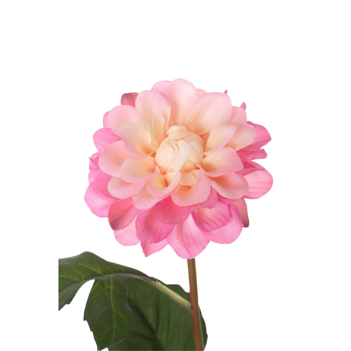 Dalia artificial de 42 cm, color rosa