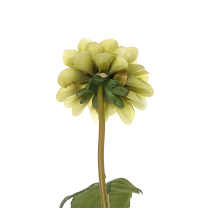 Dalia artificial de 42 cm, color verde