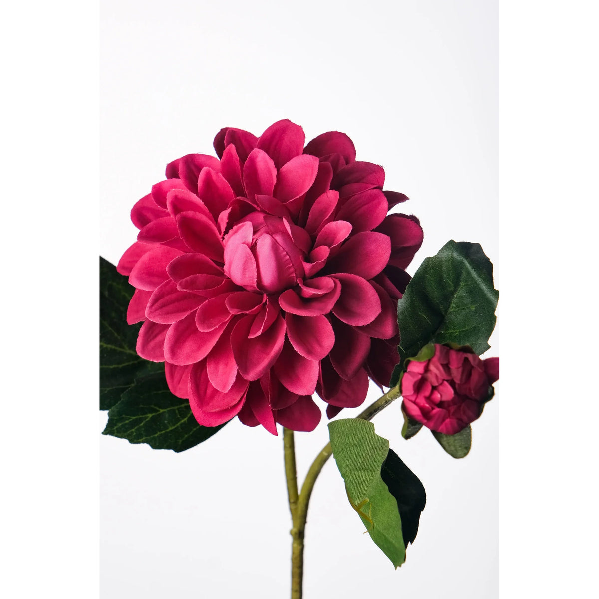 Dalia artificial de 56 cm, color ciclamen