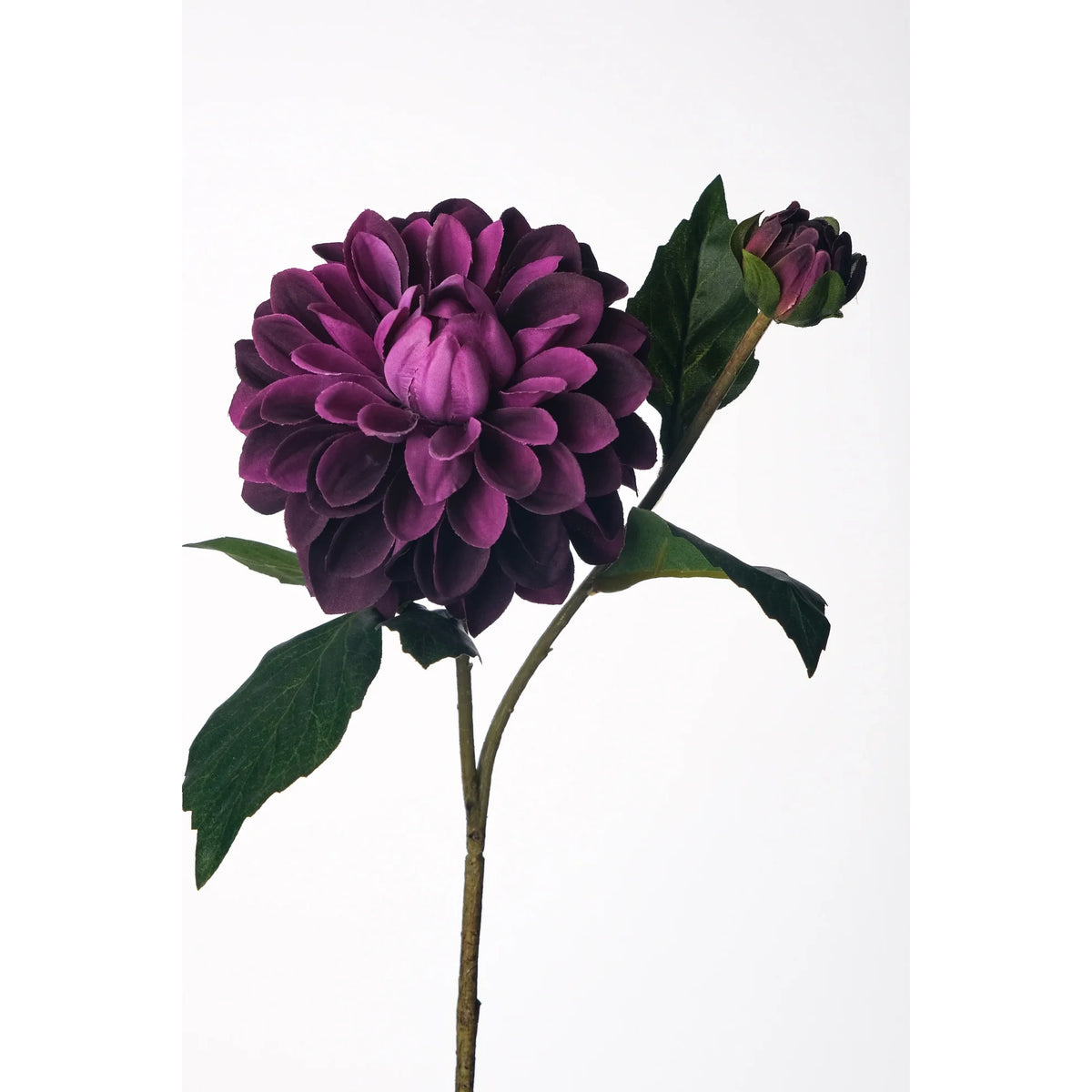 Dalia artificial de 56 cm, color lila