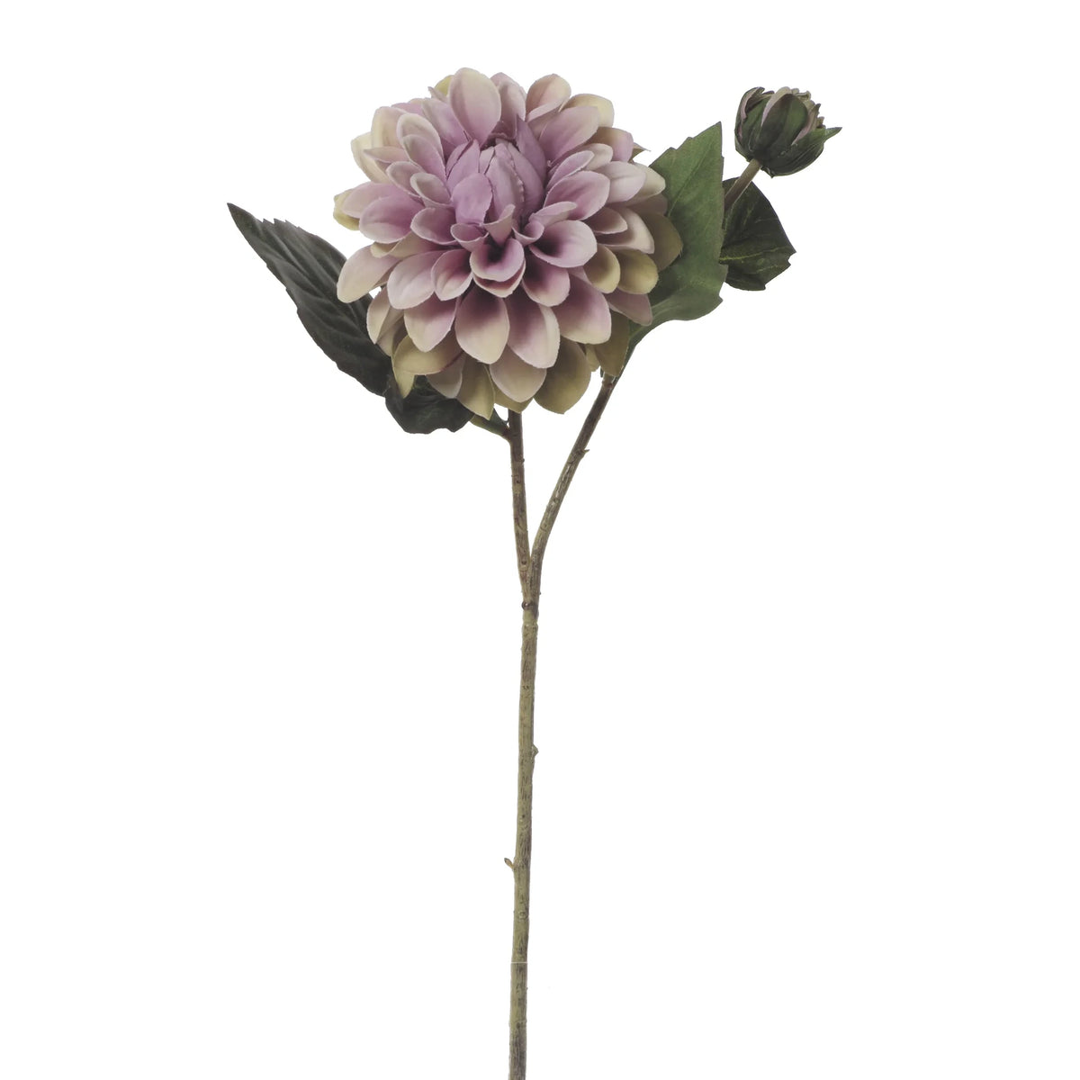 Dalia artificial de 56 cm, color malva