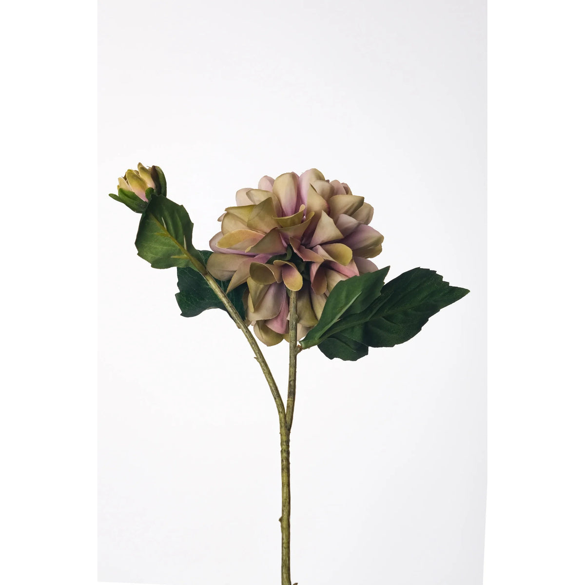Dalia artificial de 56 cm, color malva