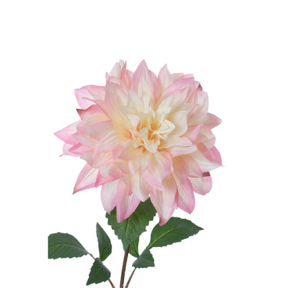 Dalia artificial de 66 cm, color rosa