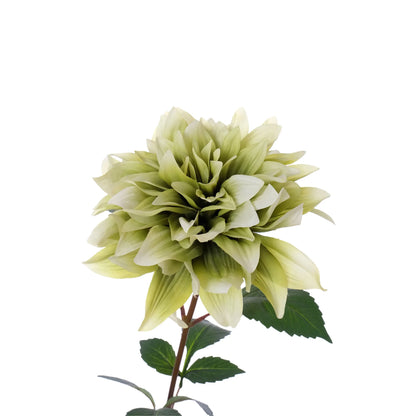Dalia artificial de 66 cm, color verde
