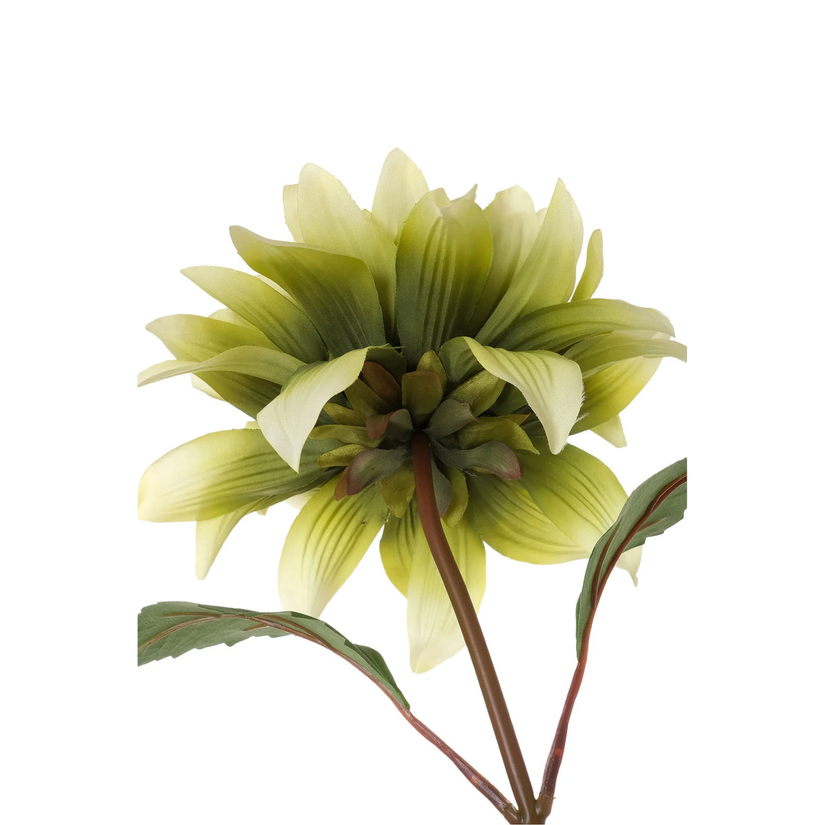 Dalia artificial de 66 cm, color verde
