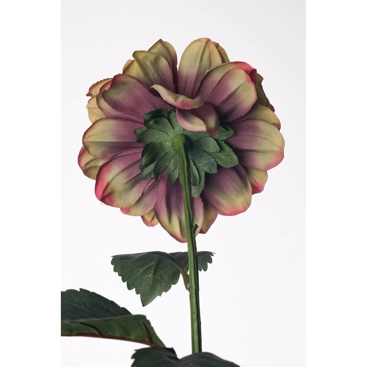 Dalia artificial de 68 cm, color verde