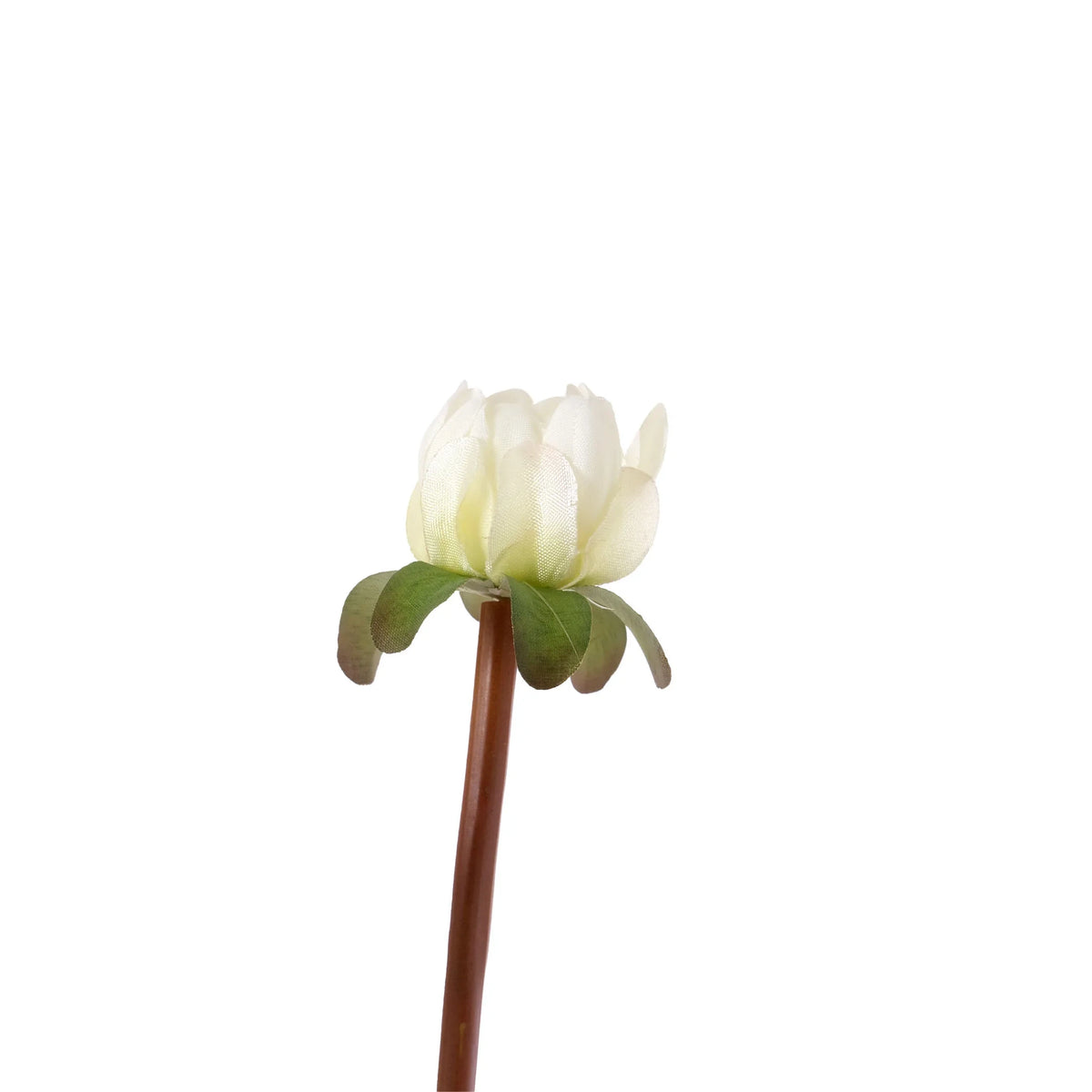 Dalia artificial de 74 cm, color crema