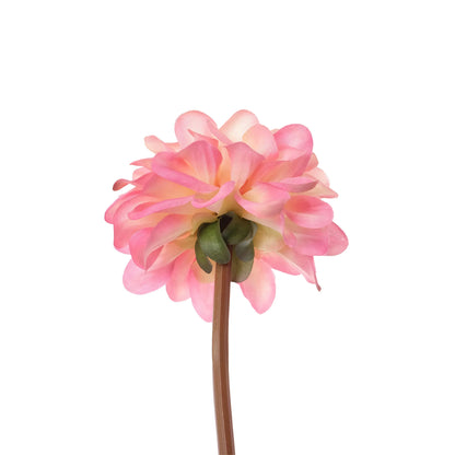 Dalia artificial de 74 cm, color rosa