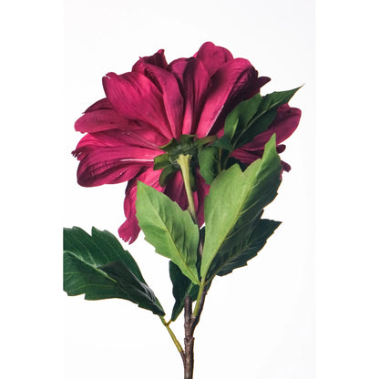 Dalia artificial Grande de 57 cm, color ciclamen