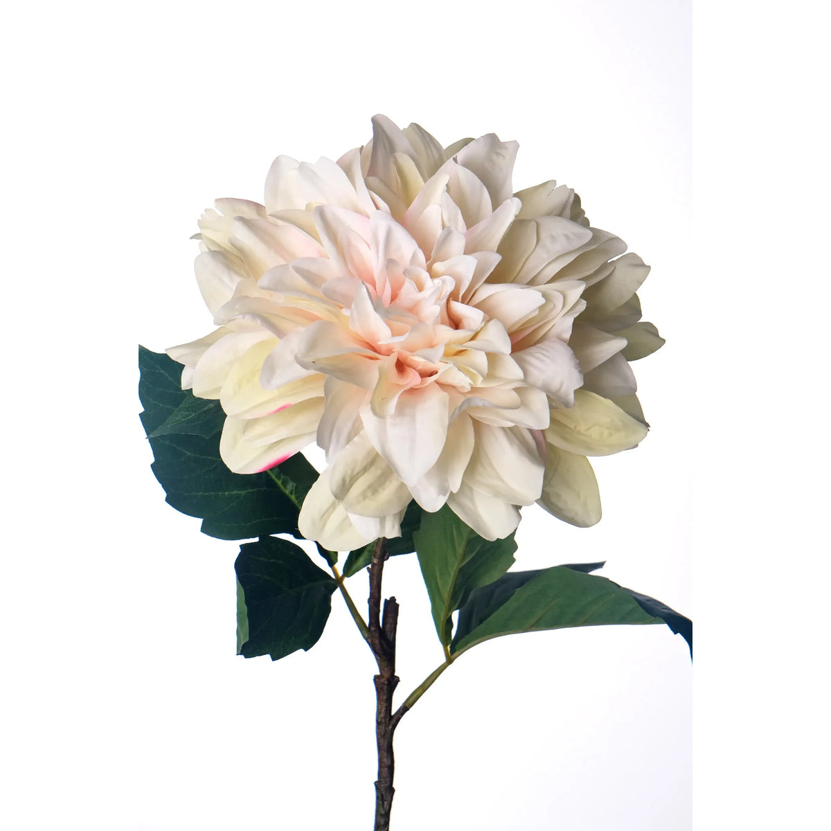 Dalia artificial Grande de 57 cm, color crema