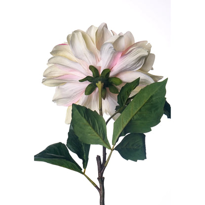 Dalia artificial Grande de 57 cm, color crema