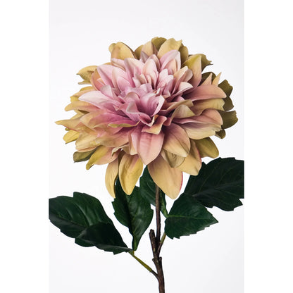 Dalia artificial Grande de 57 cm, color malva