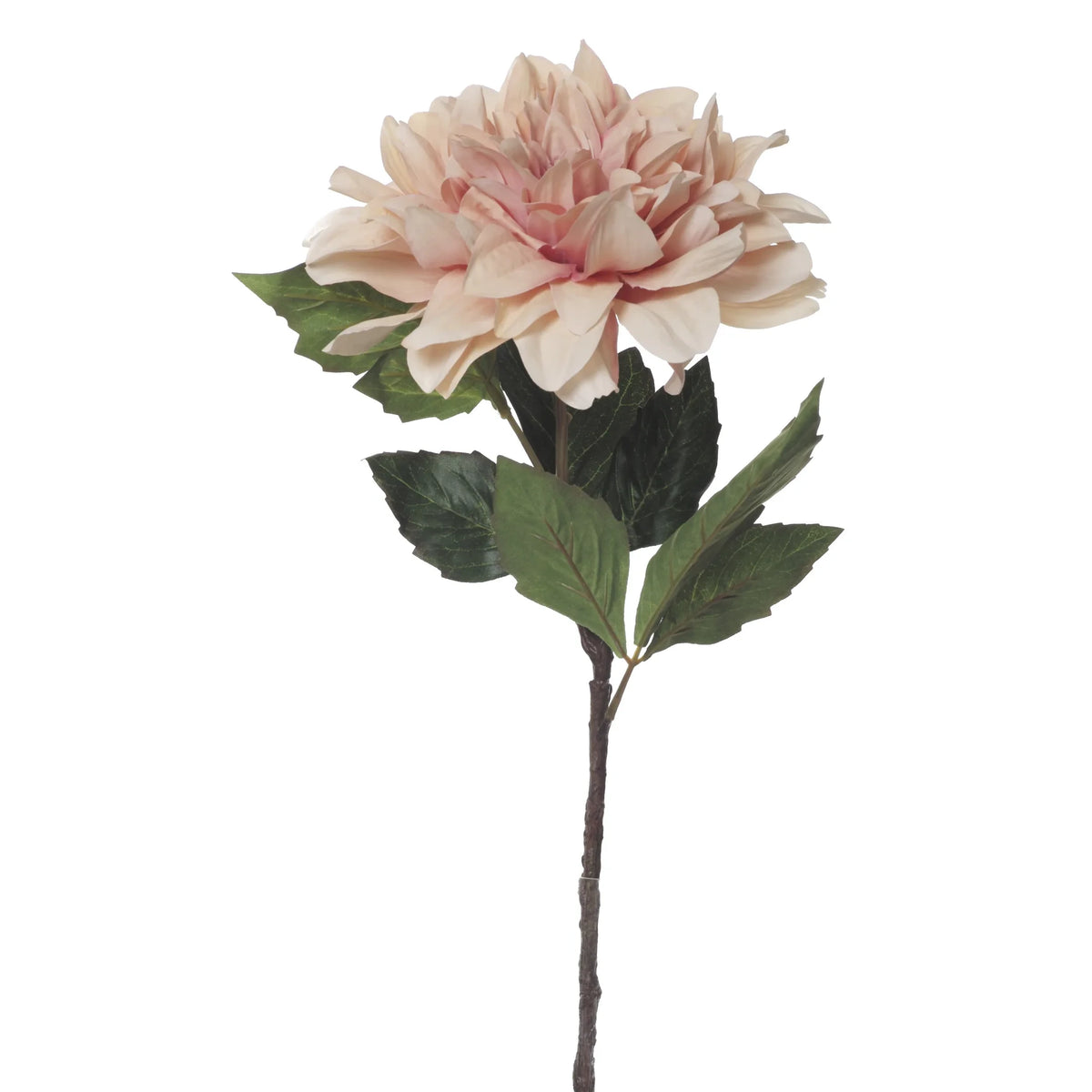 Dalia artificial Grande de 57 cm, color melocotón