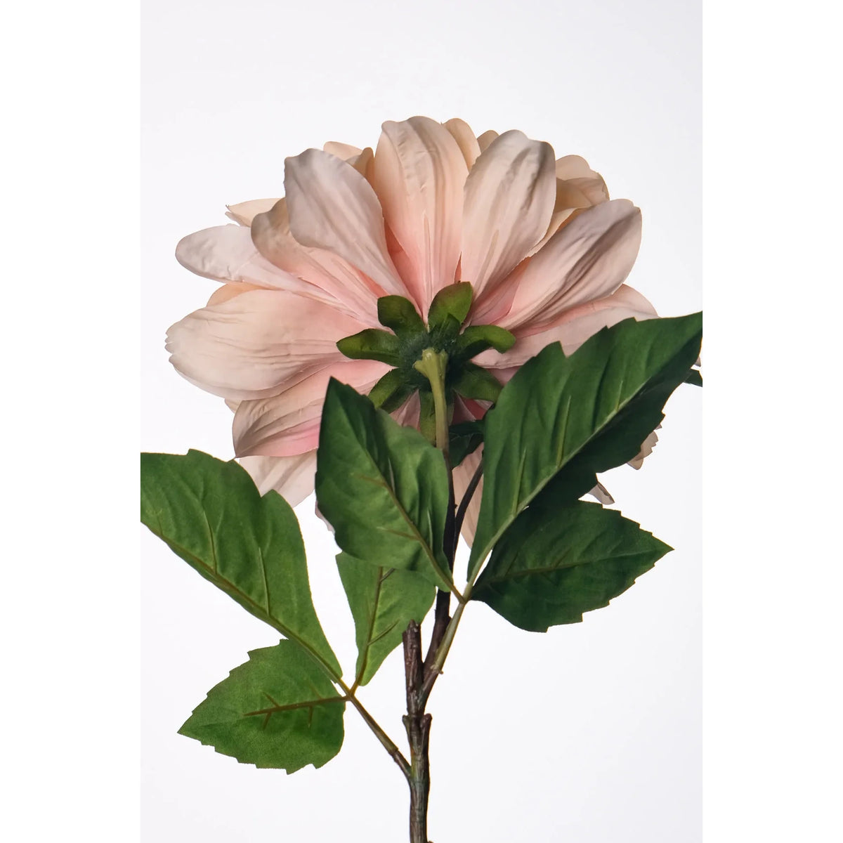 Dalia artificial Grande de 57 cm, color melocotón
