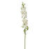 Delphinium artificial de 140 cm, color blanco