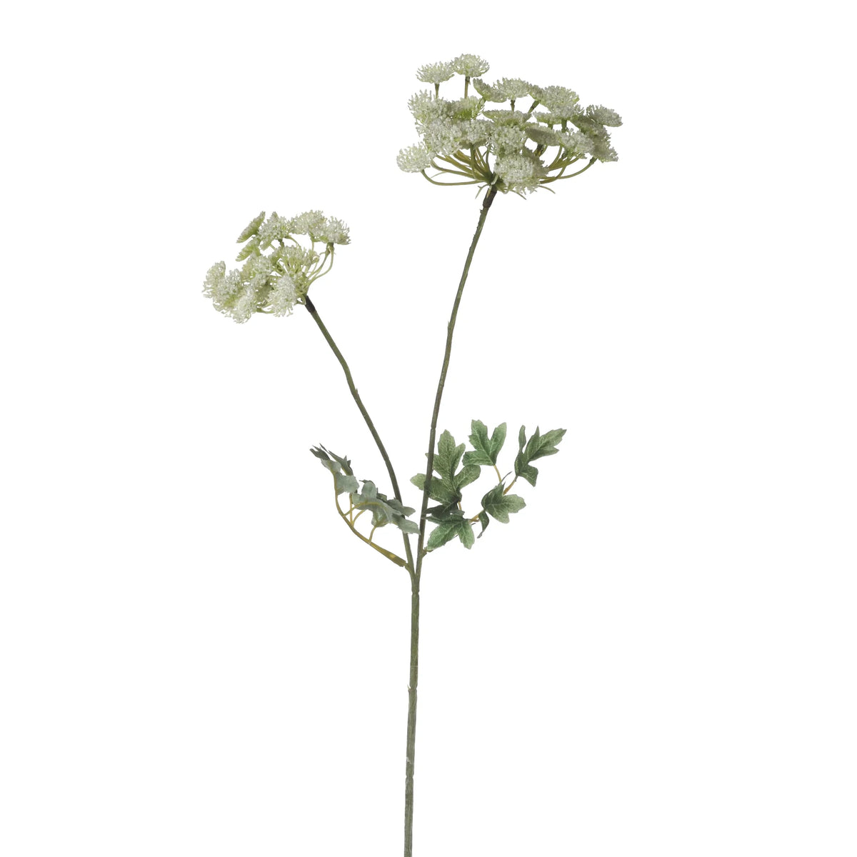 Eneldo artificial de 60 cm, color blanco