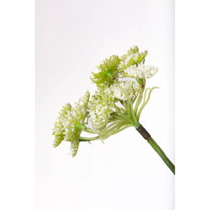 Eneldo artificial de 60 cm, color blanco