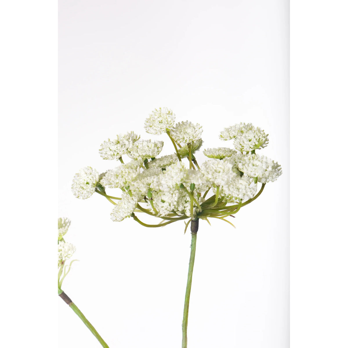 Eneldo artificial de 60 cm, color blanco