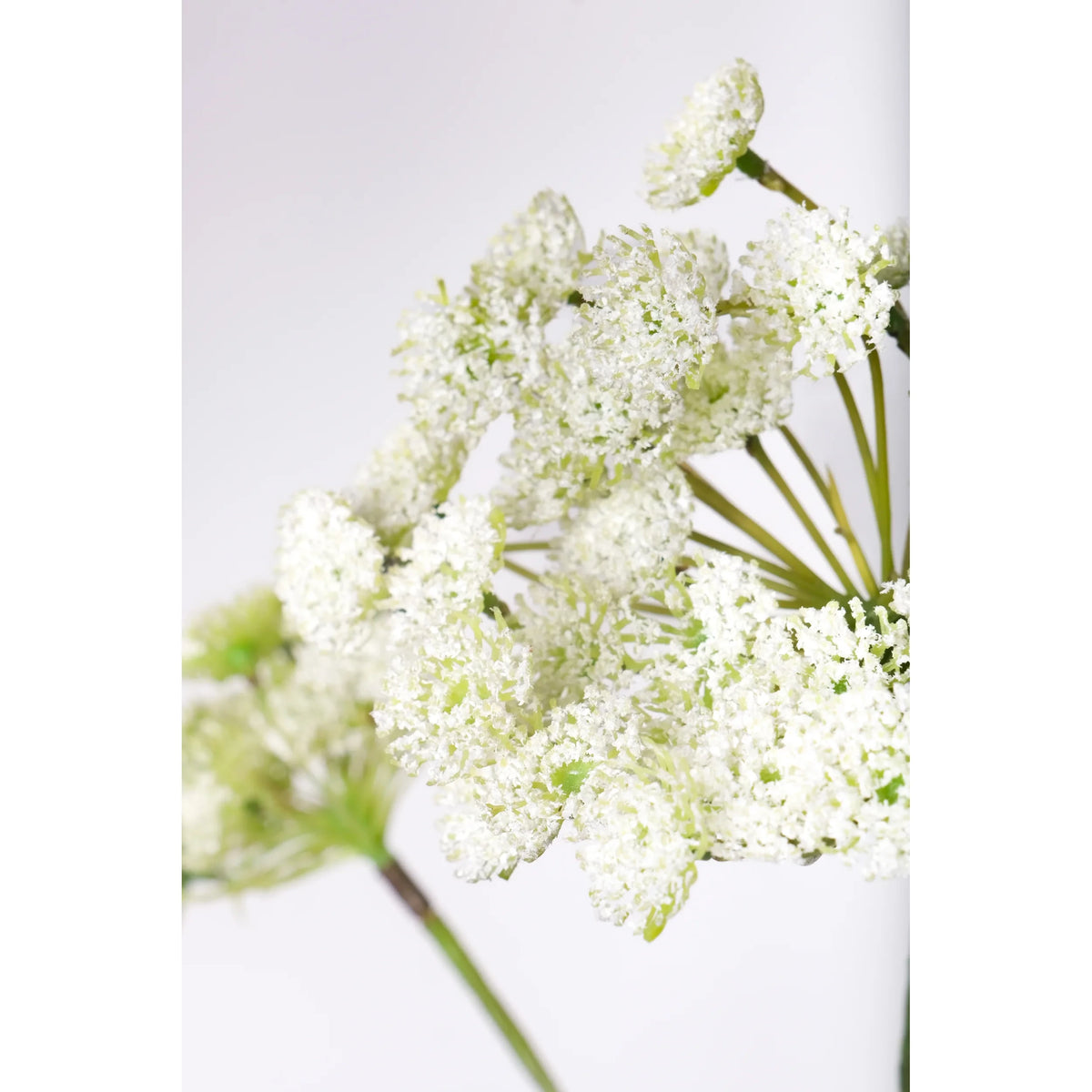 Eneldo artificial de 60 cm, color blanco