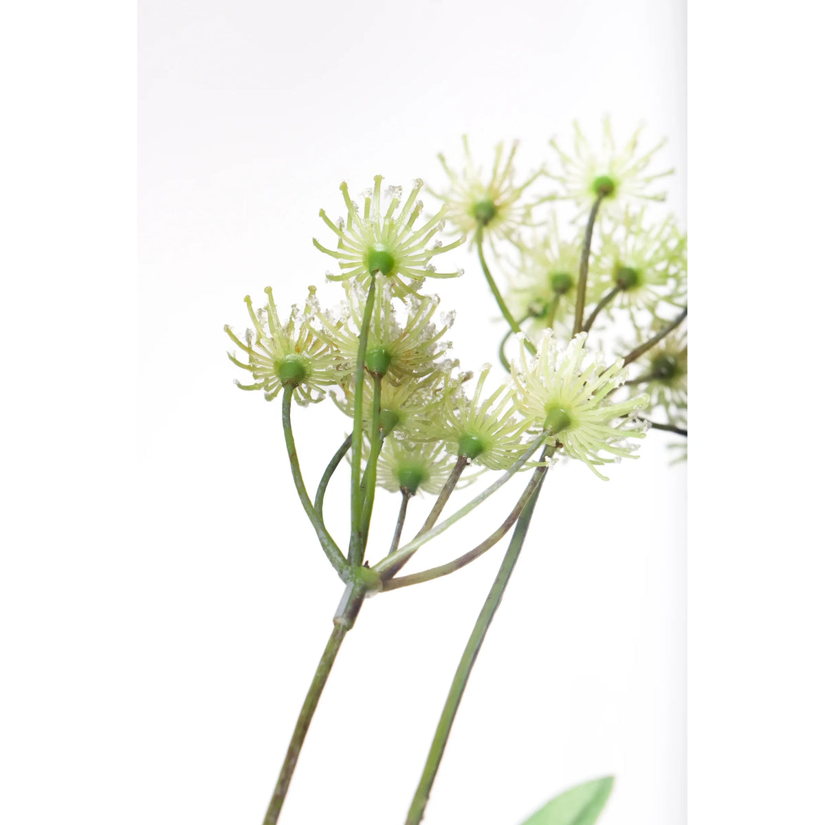 Eneldo artificial de 60 cm, color blanco
