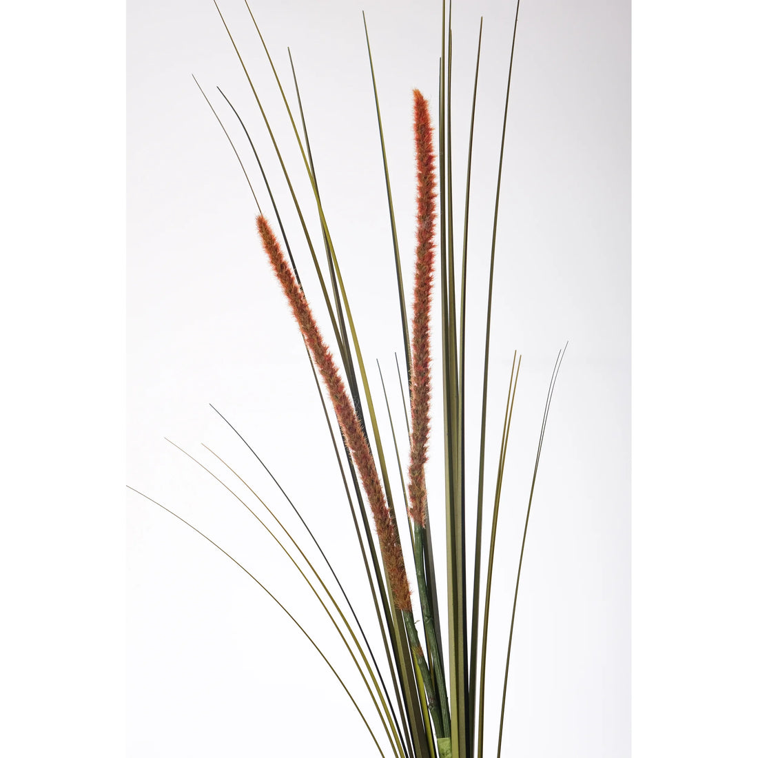 Espadaña artificial de 90 cm, color naranja