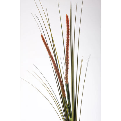 Espadaña artificial de 90 cm, color naranja
