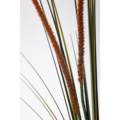 Espadaña artificial de 90 cm, color naranja