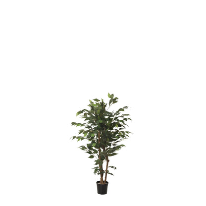 Ficus artificial de 120 cm, color verde